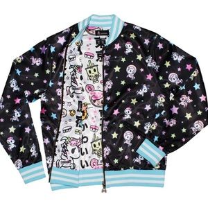 Tokidoki Star studded reversible jacket